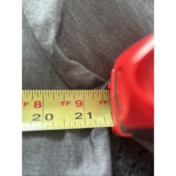 Ming Wang NWT Cotton Black Chambray Double Breasted 3/4 Sleeve Button Blazer “M” - Picture 7 of 9